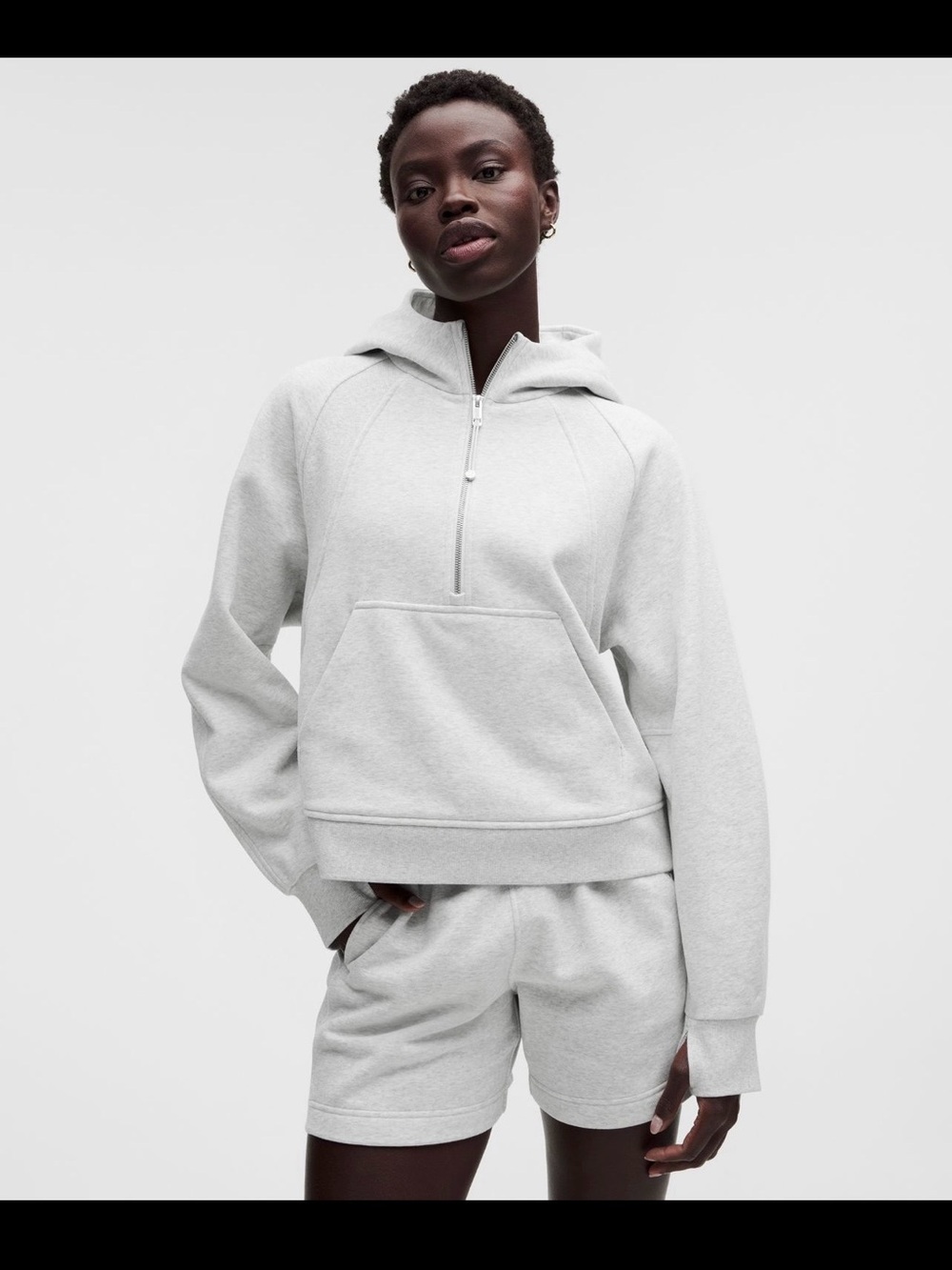 Lululemon Oversized Half Zip Scuba Hoodie